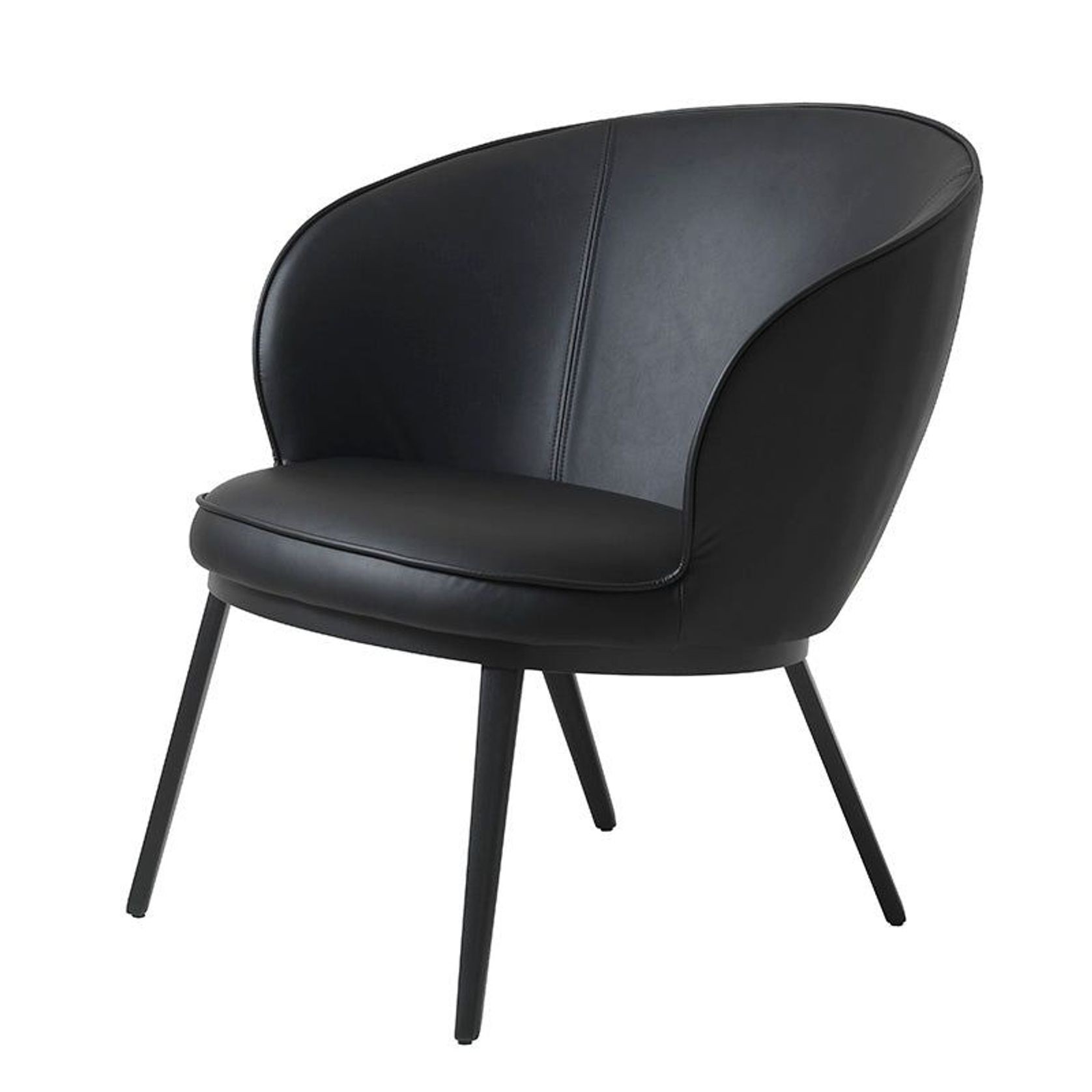 GAIN Lounge Chair - Black gallery detail image