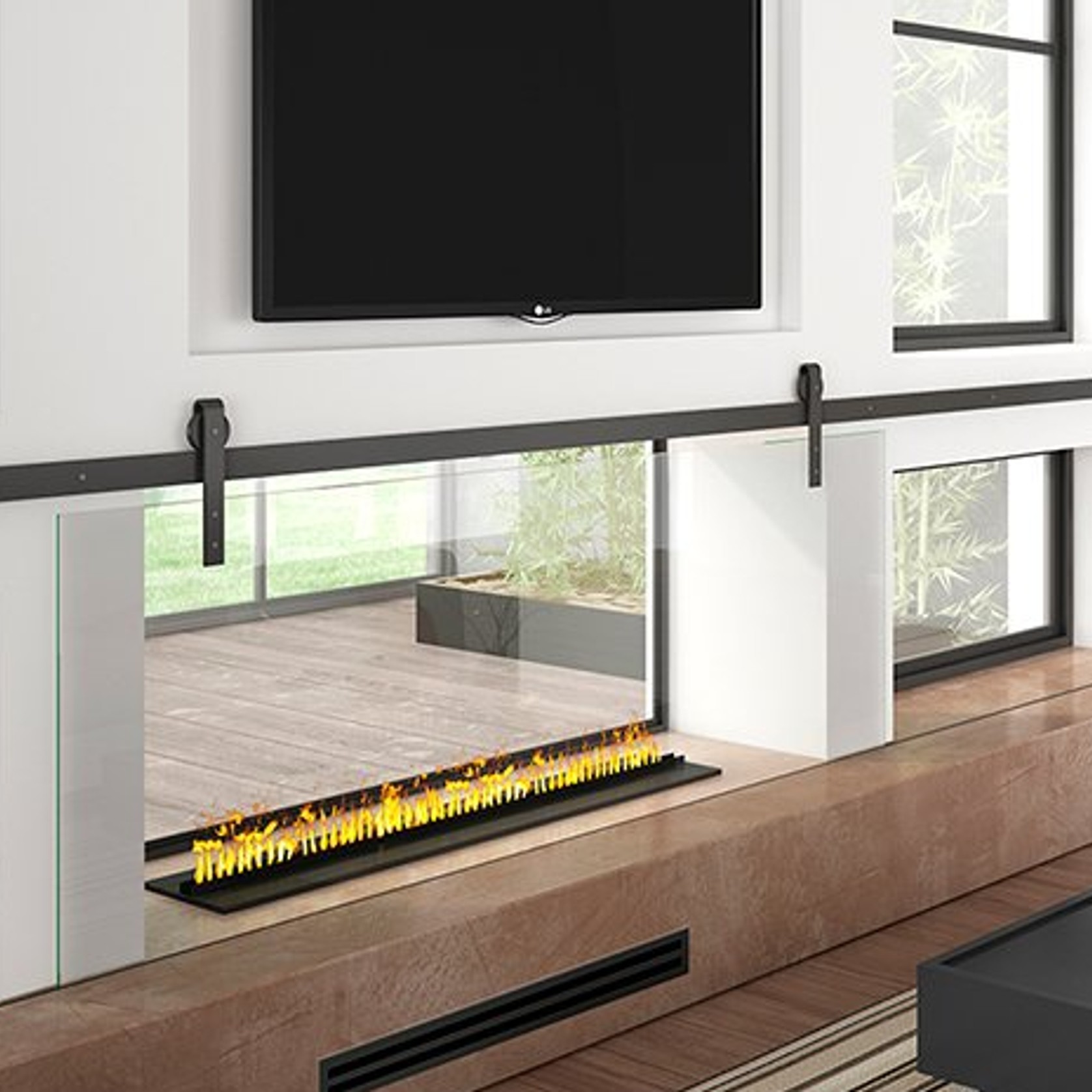 Optimyst| Electric Fireplace gallery detail image