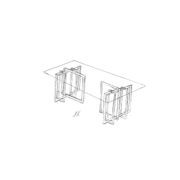 Modern Base Parquetry Table gallery detail image