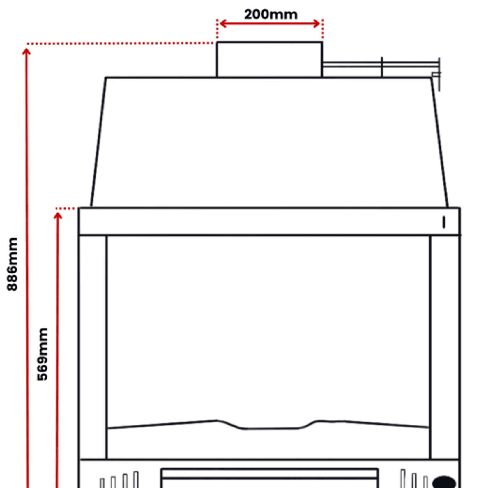 Artis Bh 700 Open Wood /Bbq gallery detail image