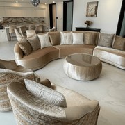Modern Curved Modular Sofa gallery detail image
