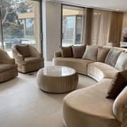 Modern Curved Modular Sofa gallery detail image