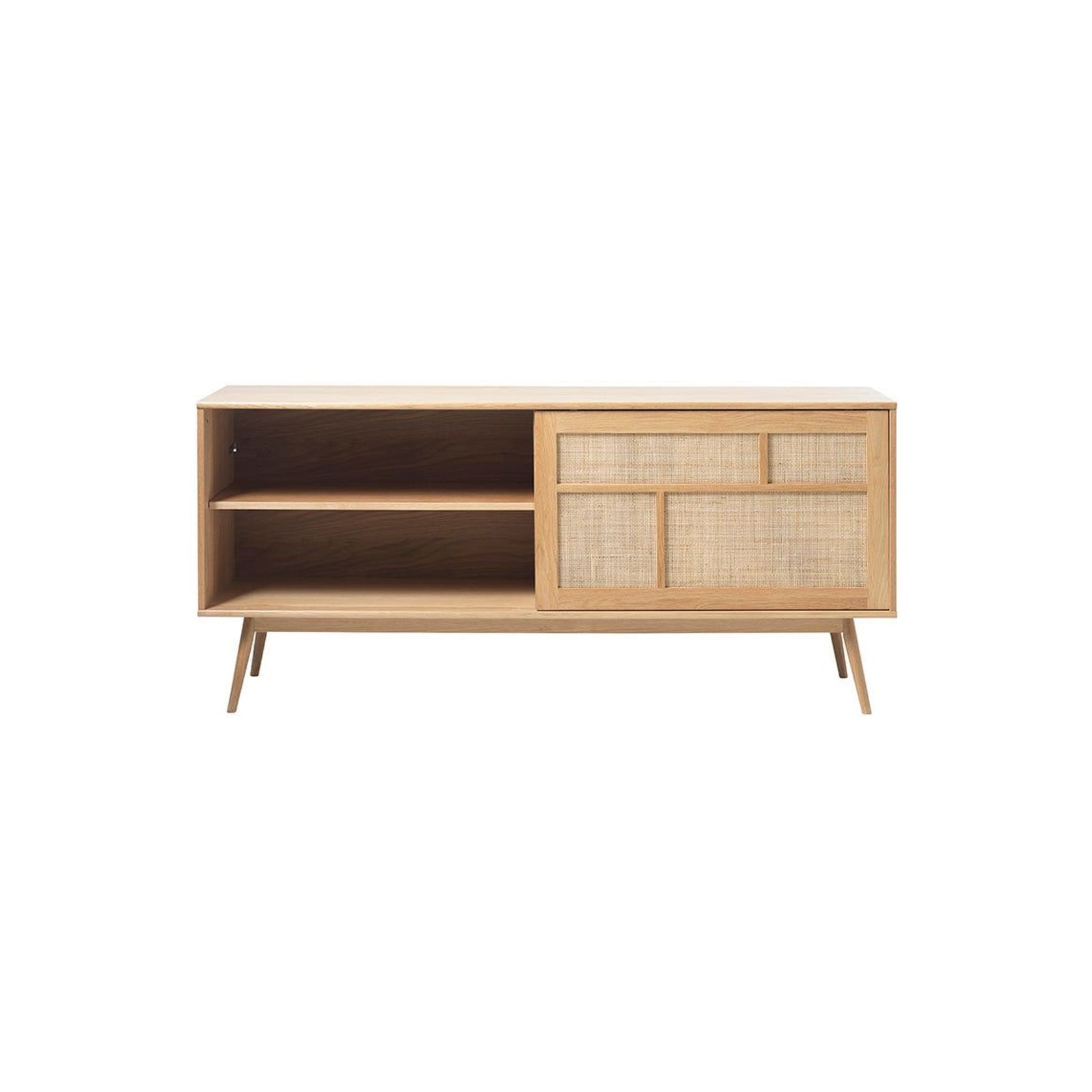 BARRALI Sideboard Buffet 180cm - Natural & Rattan gallery detail image