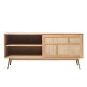 BARRALI Sideboard Buffet 180cm - Natural & Rattan gallery detail image