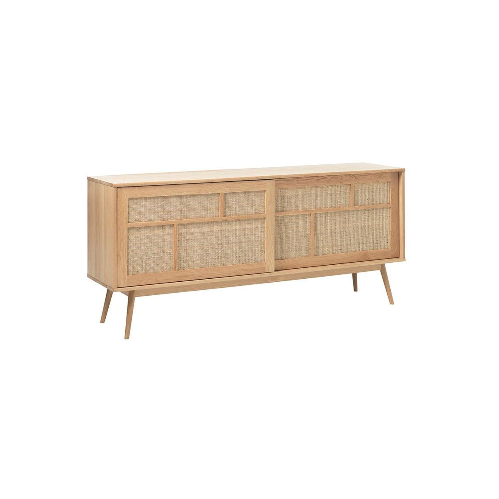 BARRALI Sideboard Buffet 180cm - Natural & Rattan gallery detail image