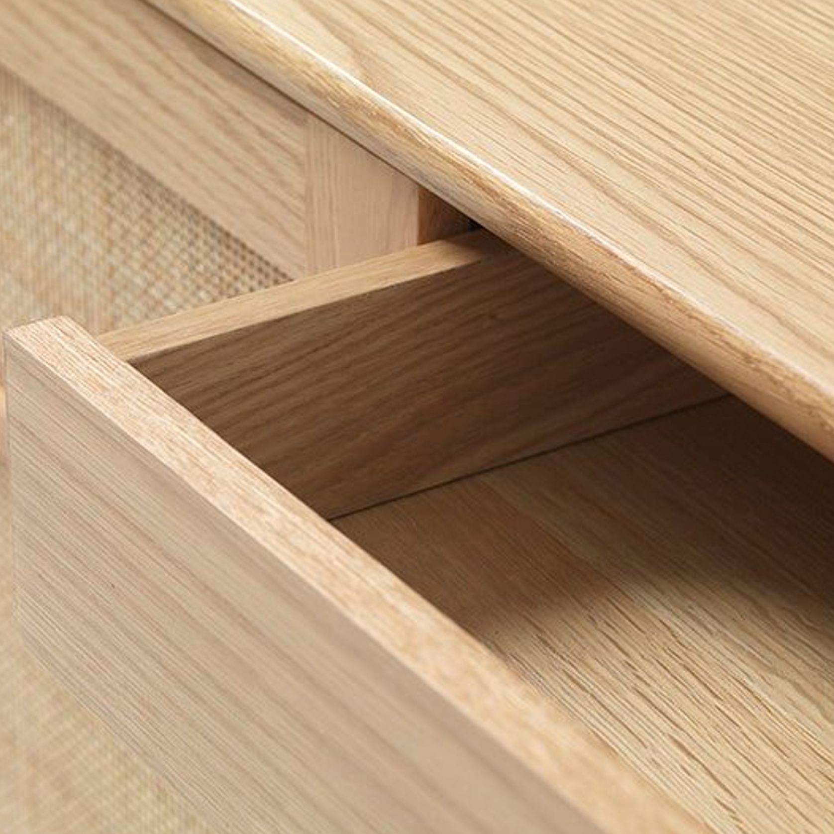 BARRALI Sideboard Buffet 180cm - Natural & Rattan gallery detail image