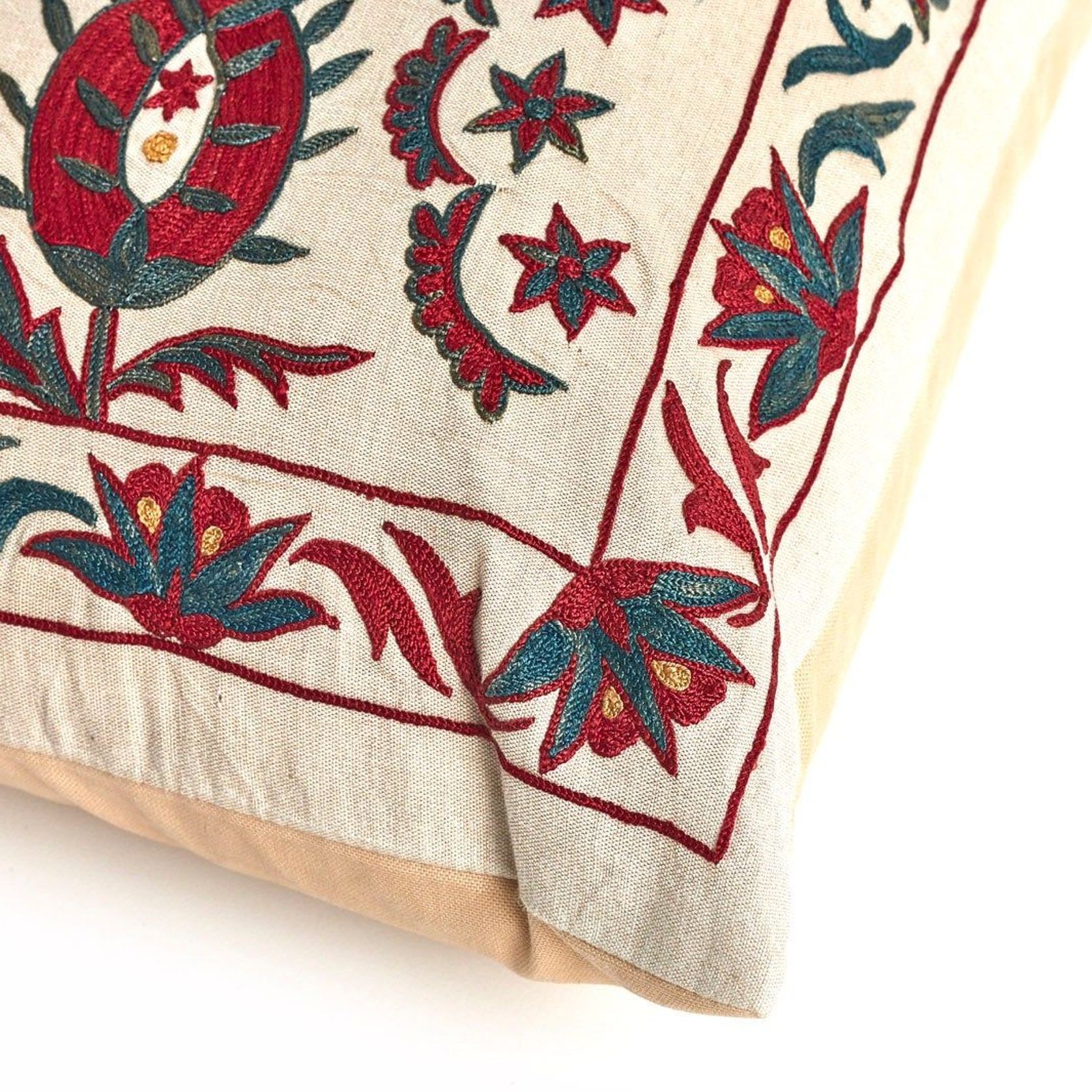 Suzani Cushion Cover - 50x50cm gallery detail image