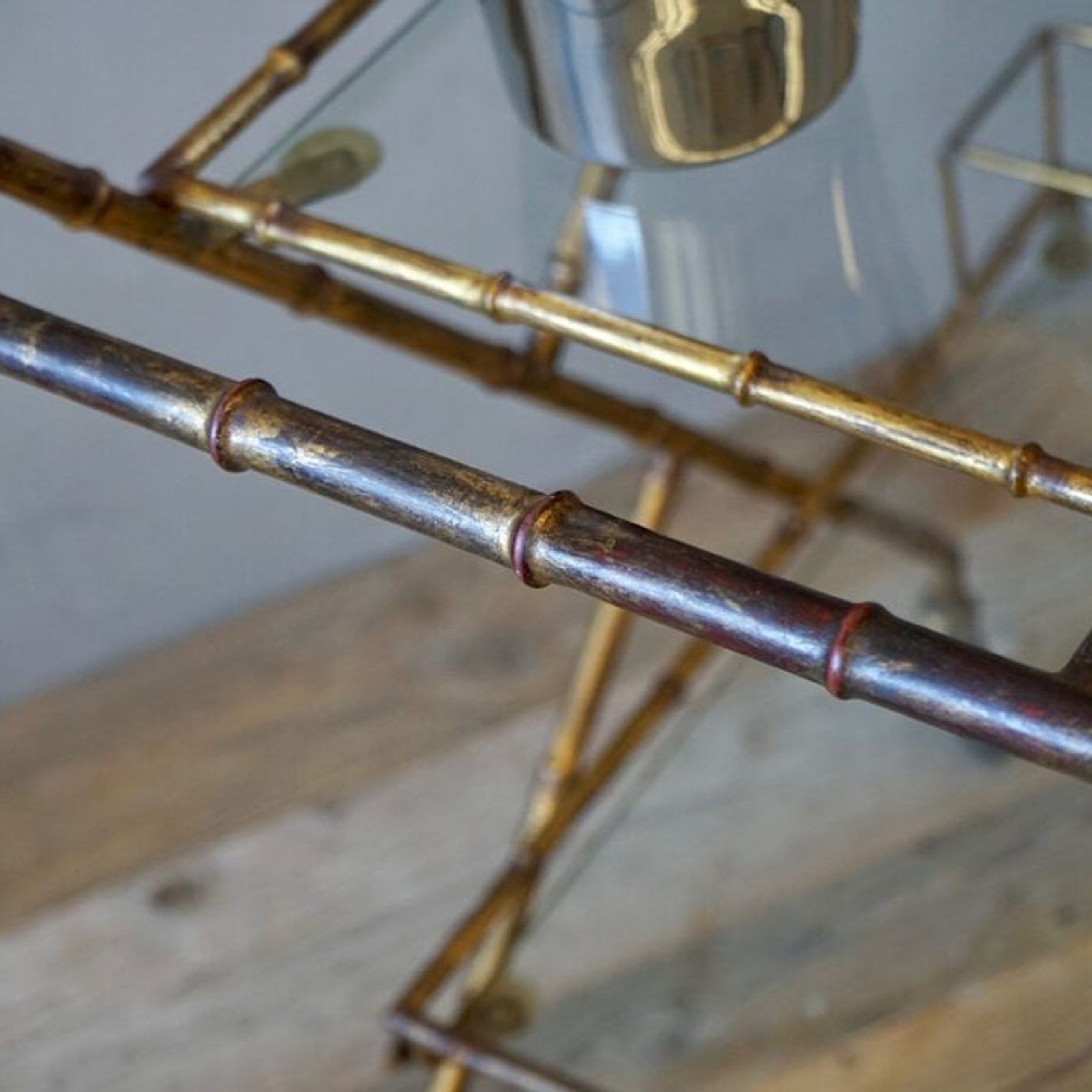 Vintage French Cocktail Trolley gallery detail image