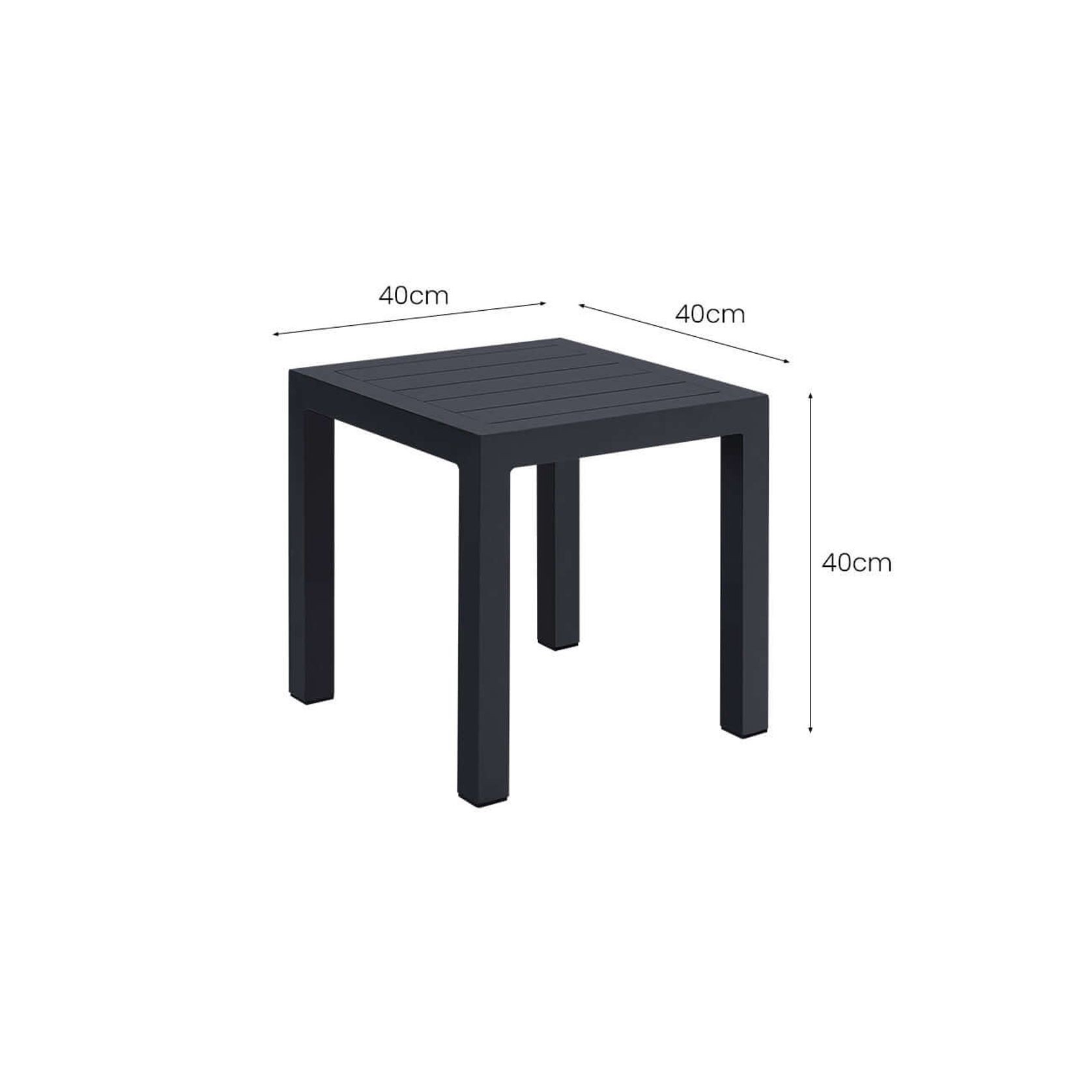 Heron Aluminium Outdoor Side Table gallery detail image