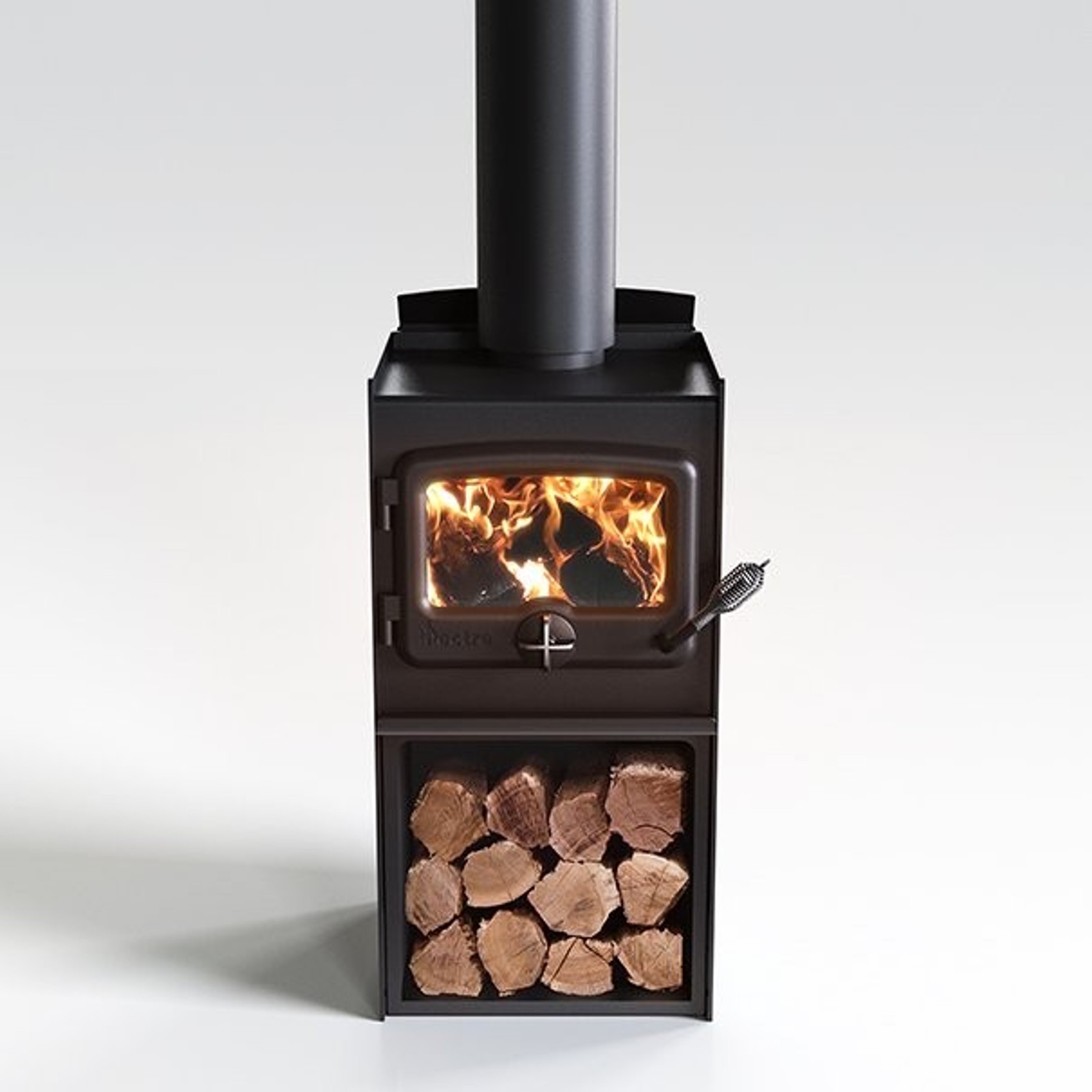 Nectre N15 Woodstacker Fireplace gallery detail image