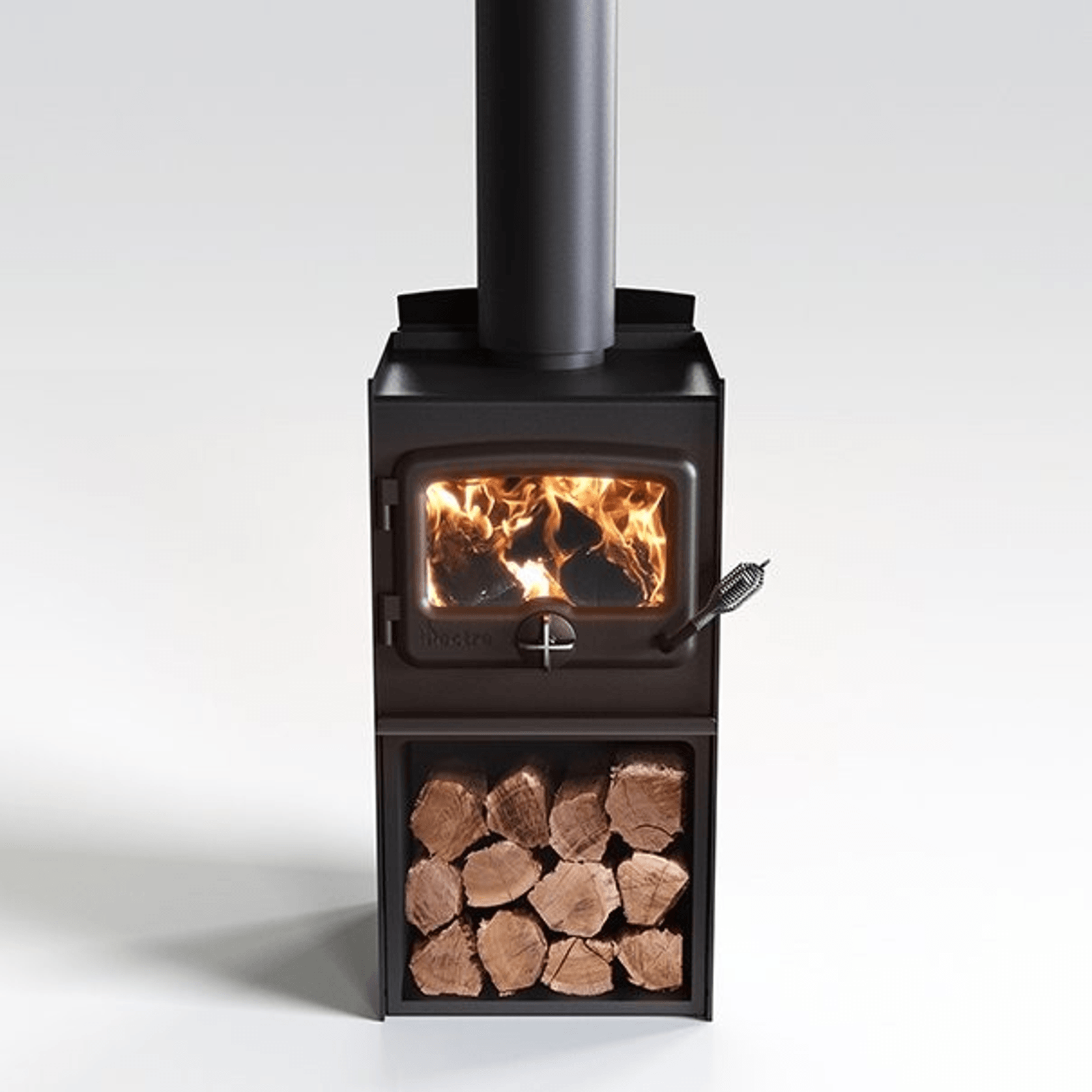 Nectre N15 Woodstacker Fireplace gallery detail image