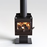Nectre N15 - Pedestal | Wood Fireplace gallery detail image