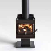 Nectre N15 - Pedestal | Wood Fireplace gallery detail image