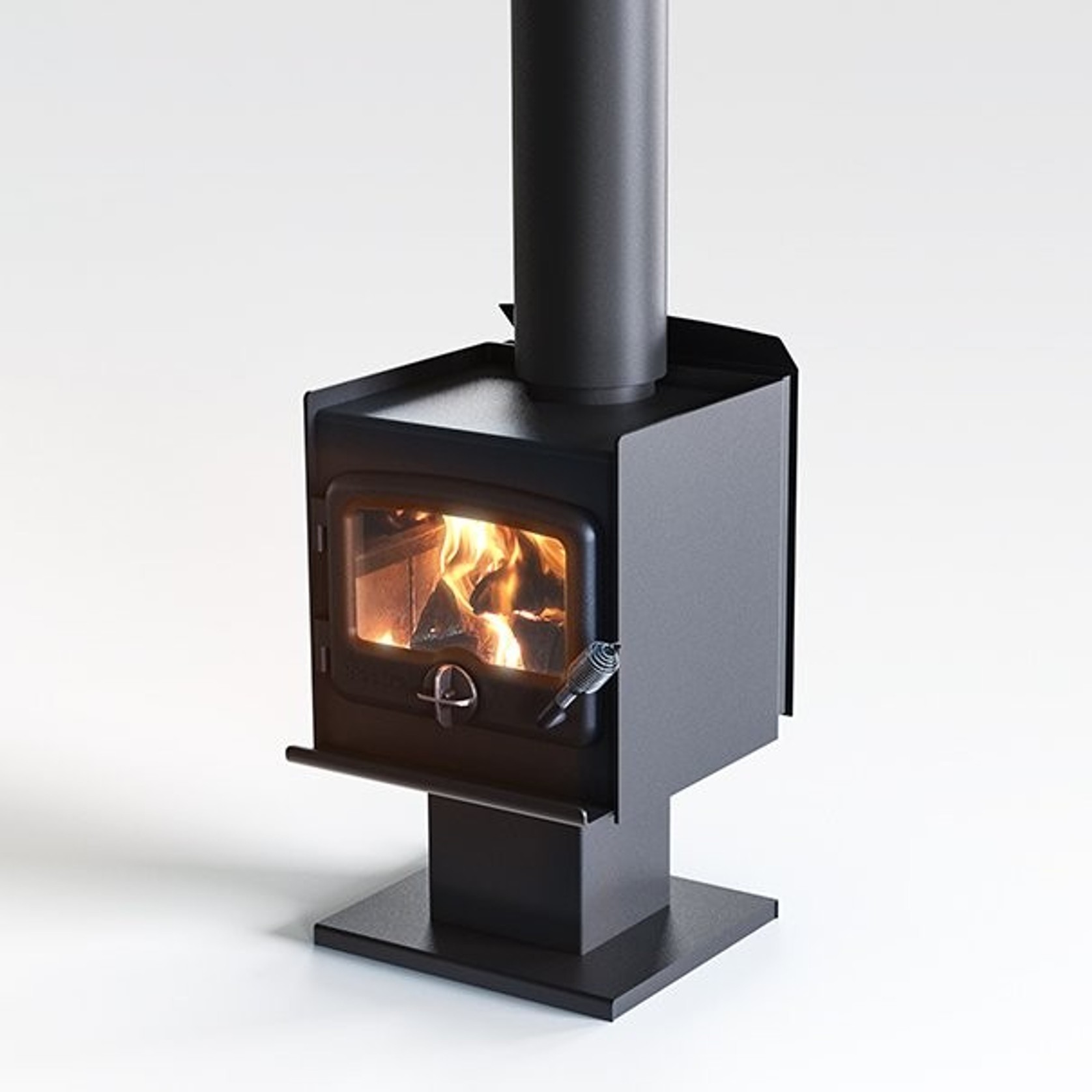 Nectre N15 - Pedestal | Wood Fireplace gallery detail image