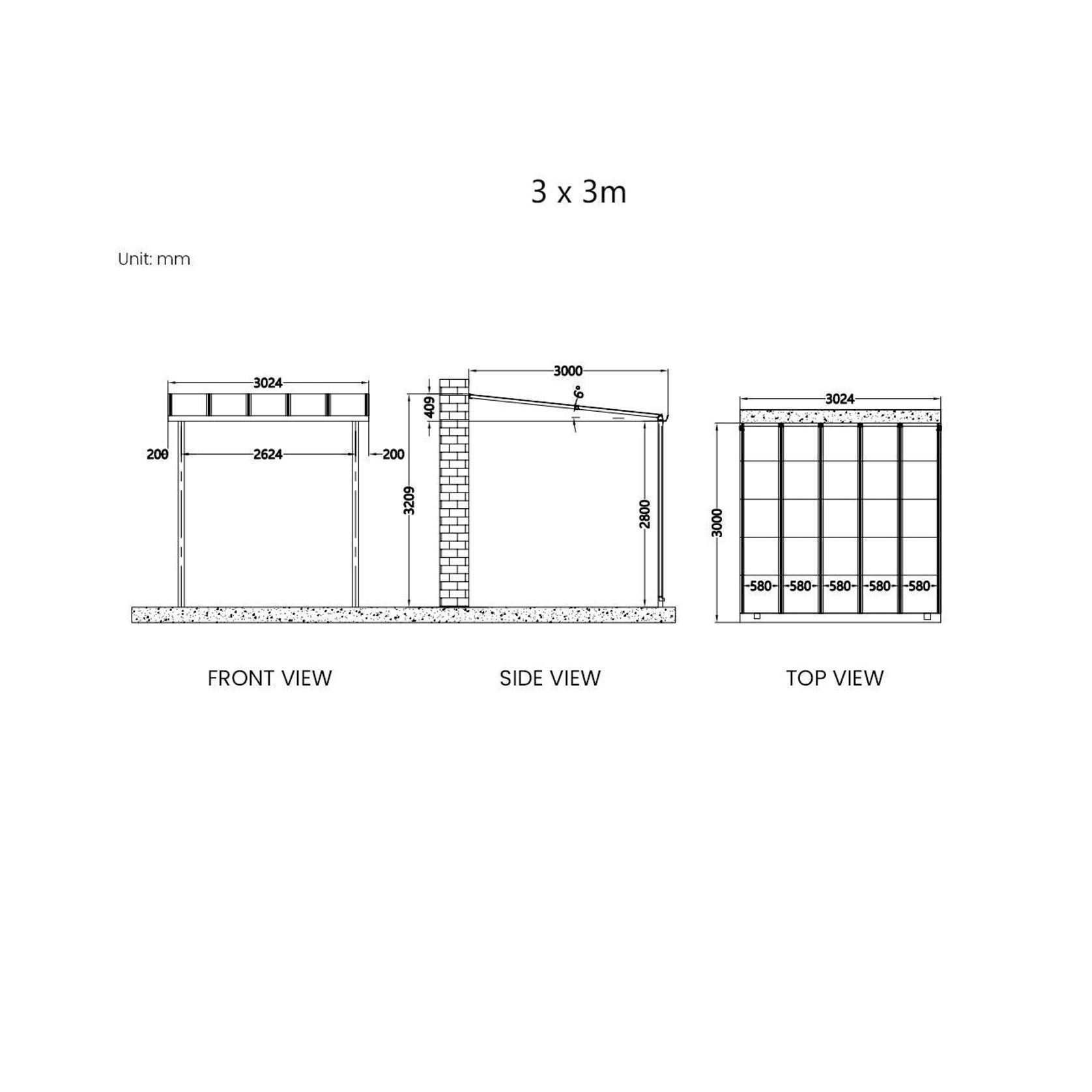 Urban Wall Mounted Patio Cover Collection gallery detail image