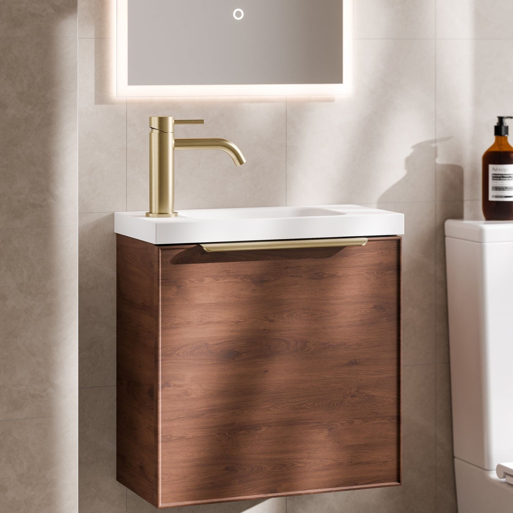 Lineare 450 WC Vanity | Wall-Hung gallery detail image
