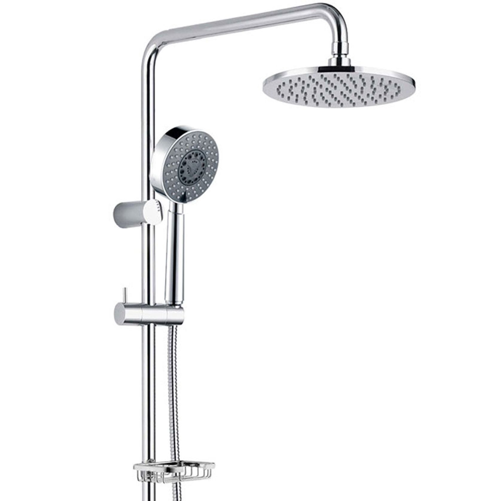 Michelle Multifunction Twin Shower with Soap Basket gallery detail image