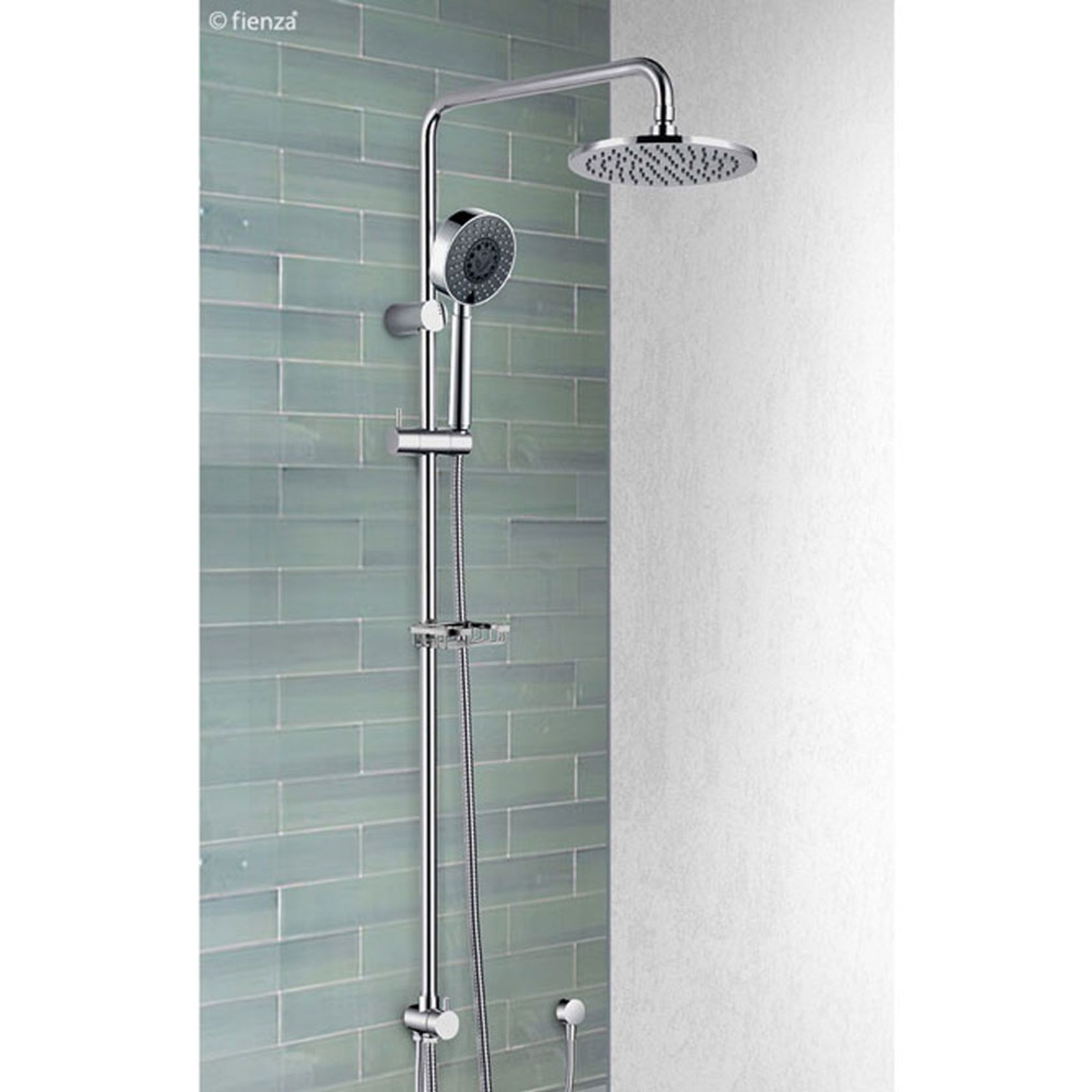 Michelle Multifunction Twin Shower with Soap Basket gallery detail image