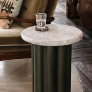 Soho Home | Radcott Side Table | Grey Emperador gallery detail image