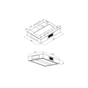 IK25 Ceiling Unit | White gallery detail image