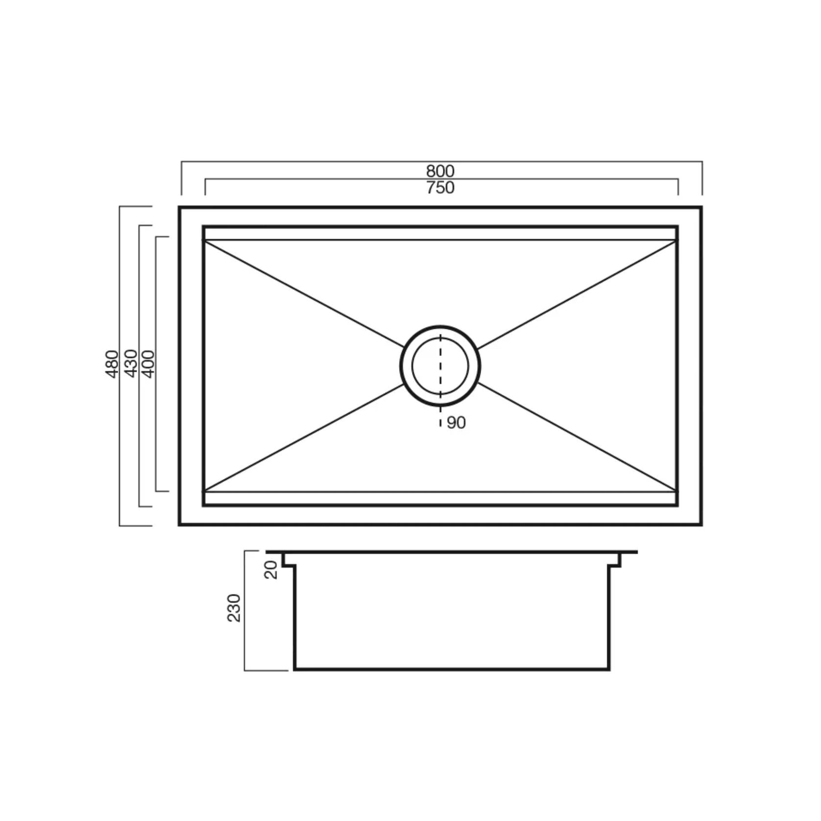 Large Sink Station | 750 x 400 gallery detail image