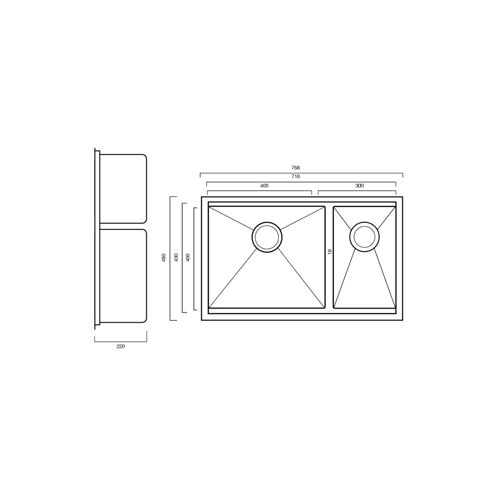Sink Station 400 x 300 | 400 x 400 + 300 x 400 gallery detail image