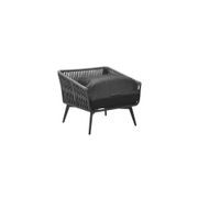 Kereru Aluminium and Rope Outdoor Armchair gallery detail image