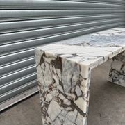 Waterfall Hallway Console - Milky Blue | Natural Stone Co. gallery detail image