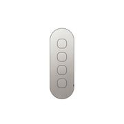 13 Carbon 4 Gang Switch Grid Faceplate gallery detail image