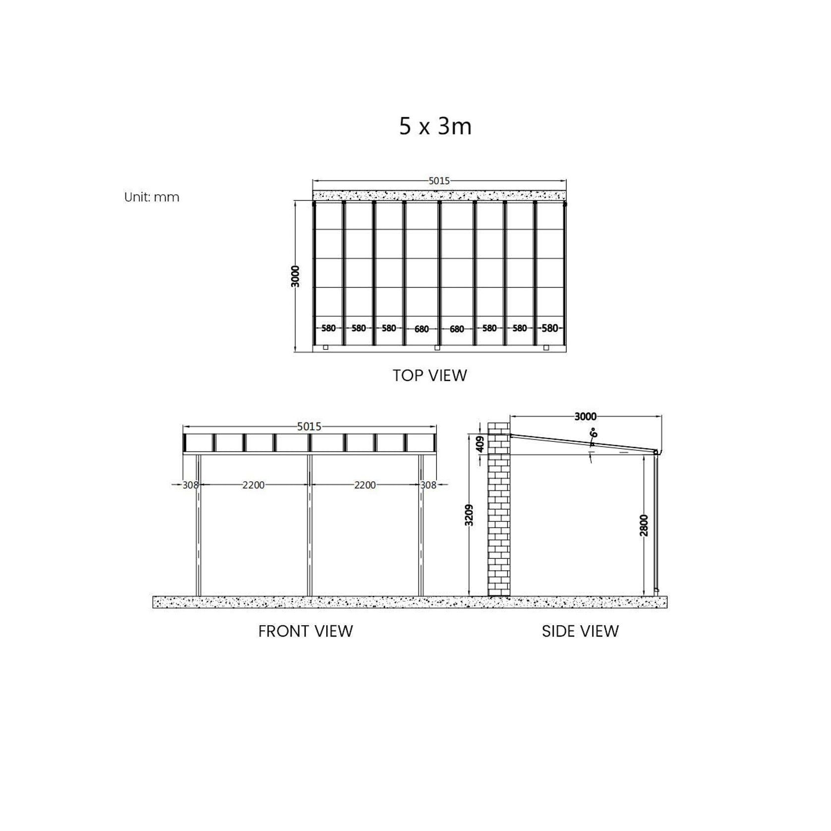 Urban Wall Mounted Patio Cover Collection gallery detail image