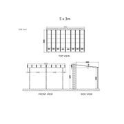 Urban Wall Mounted Patio Cover Collection gallery detail image