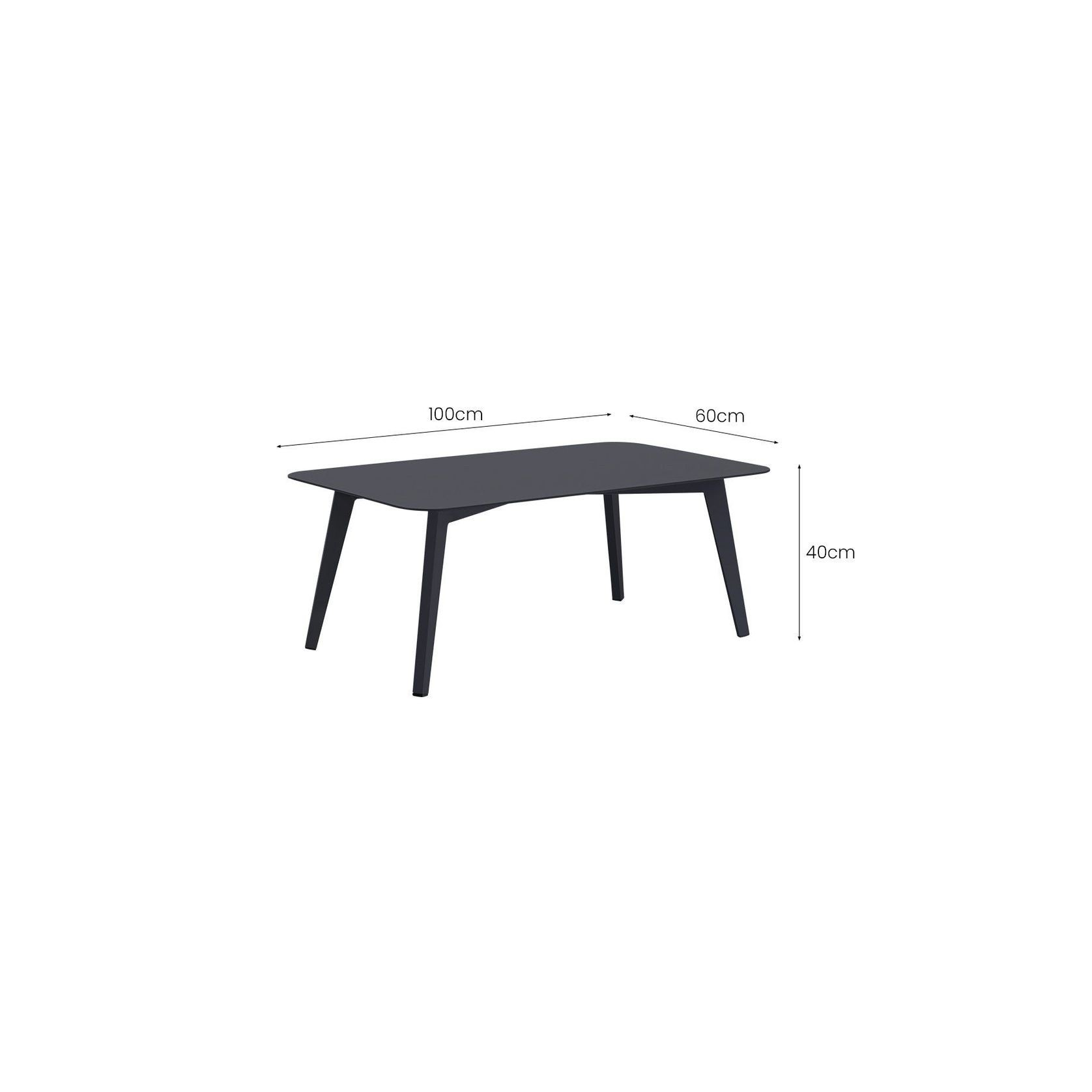 Wren Aluminium Outdoor Coffee Table gallery detail image