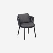 Chloe Outdoor Dining Chair - Charcoal gallery detail image
