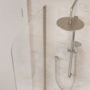 Premiere Single Bath Screen | 800mm gallery detail image