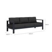 Sandpiper 2.0 Outdoor Three Seater gallery detail image