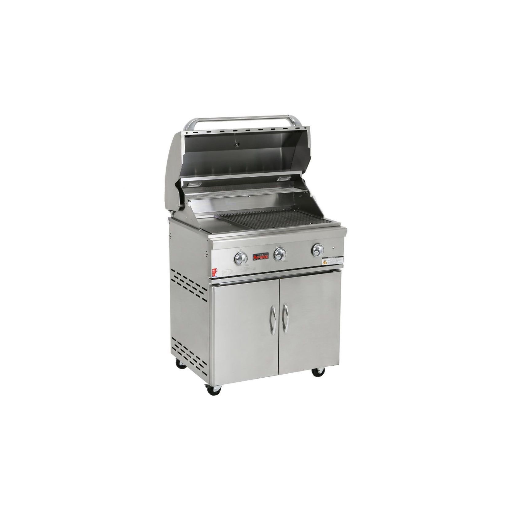 Grandfire Silverline - 32″ Gas BBQ gallery detail image