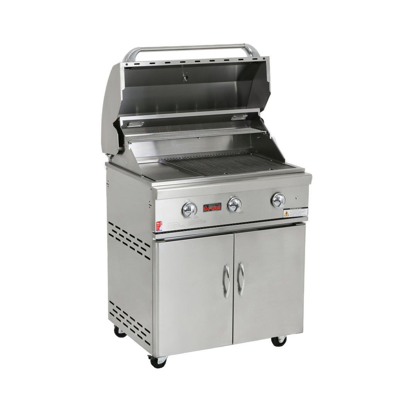 Grandfire Silverline - 32″ Gas BBQ gallery detail image