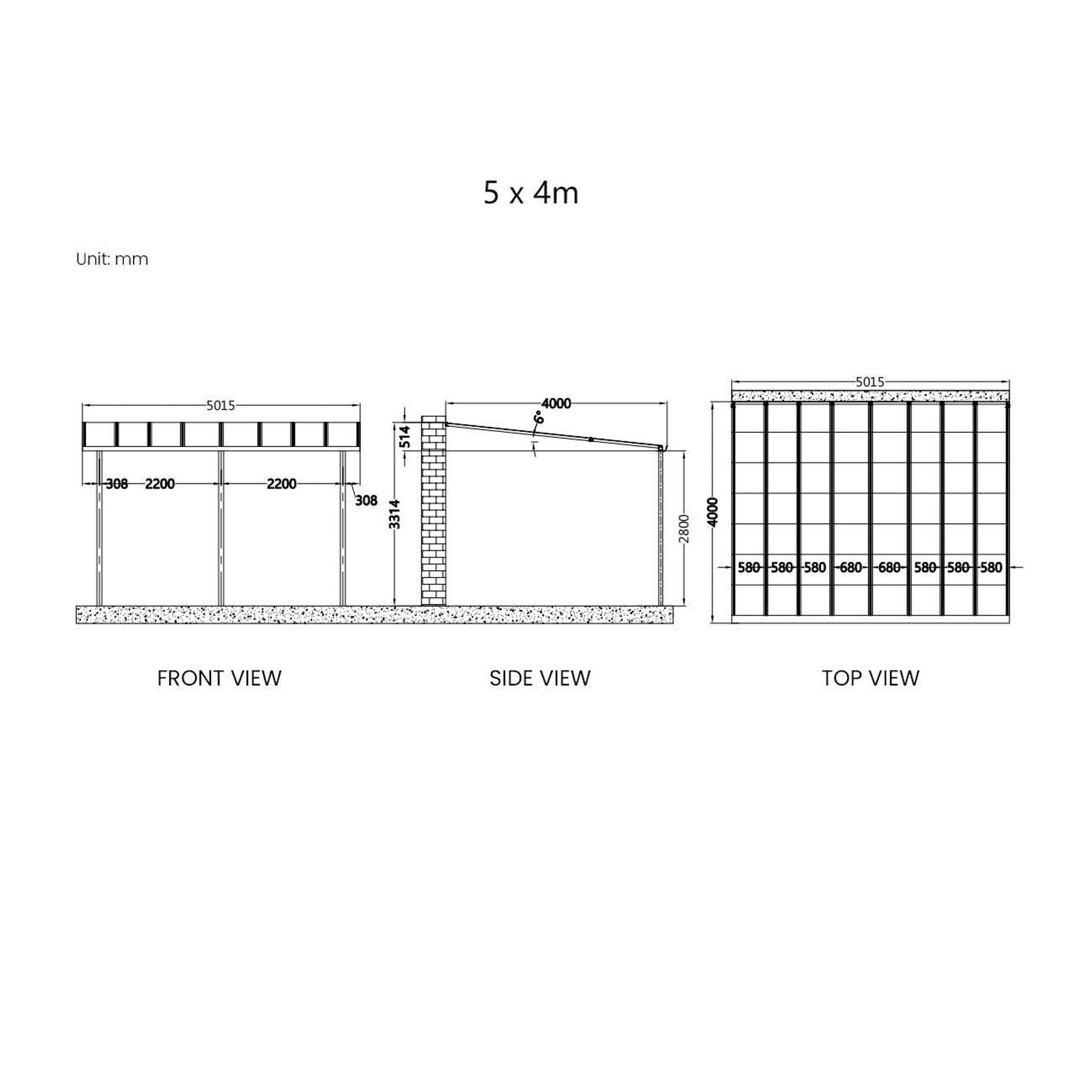 Urban Wall Mounted Patio Cover Collection gallery detail image
