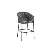 Kereru Aluminium and Rope Outdoor Bar Chair gallery detail image