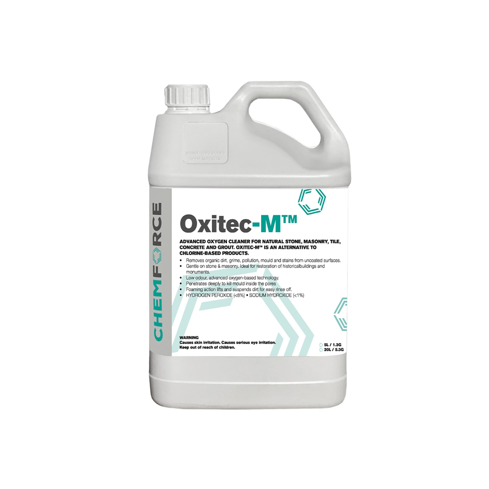Oxitec-M - Oxygen Natural Stone Cleaner - 5 Litre gallery detail image