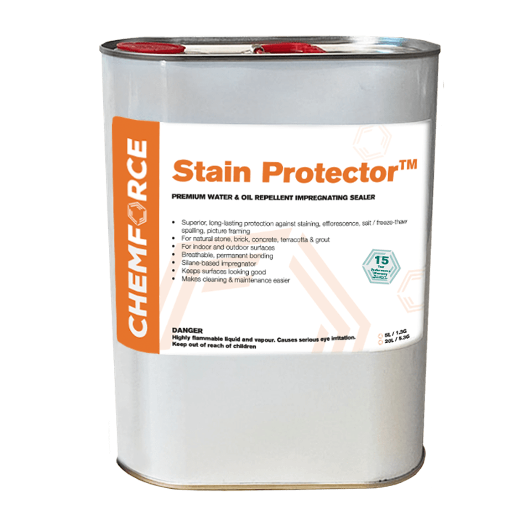 Stain Protector - Natural Finish Stone Sealer - 5 Litre gallery detail image