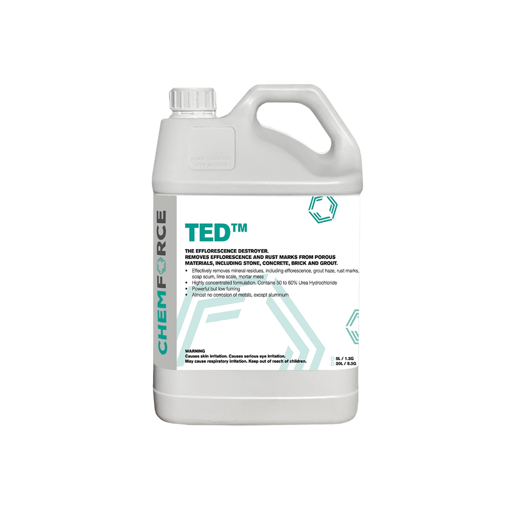 Ted - The Efflorescence Destroyer - 5 Litre gallery detail image