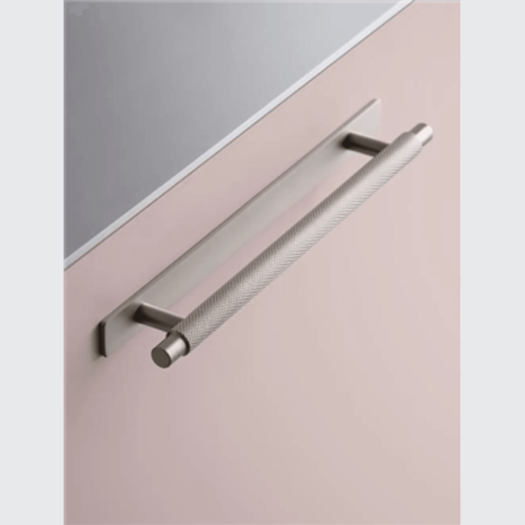 Furnipart Manor+Backplate 128mm Inox gallery detail image