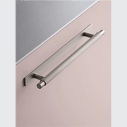 Furnipart Manor+Backplate 128mm Inox gallery detail image