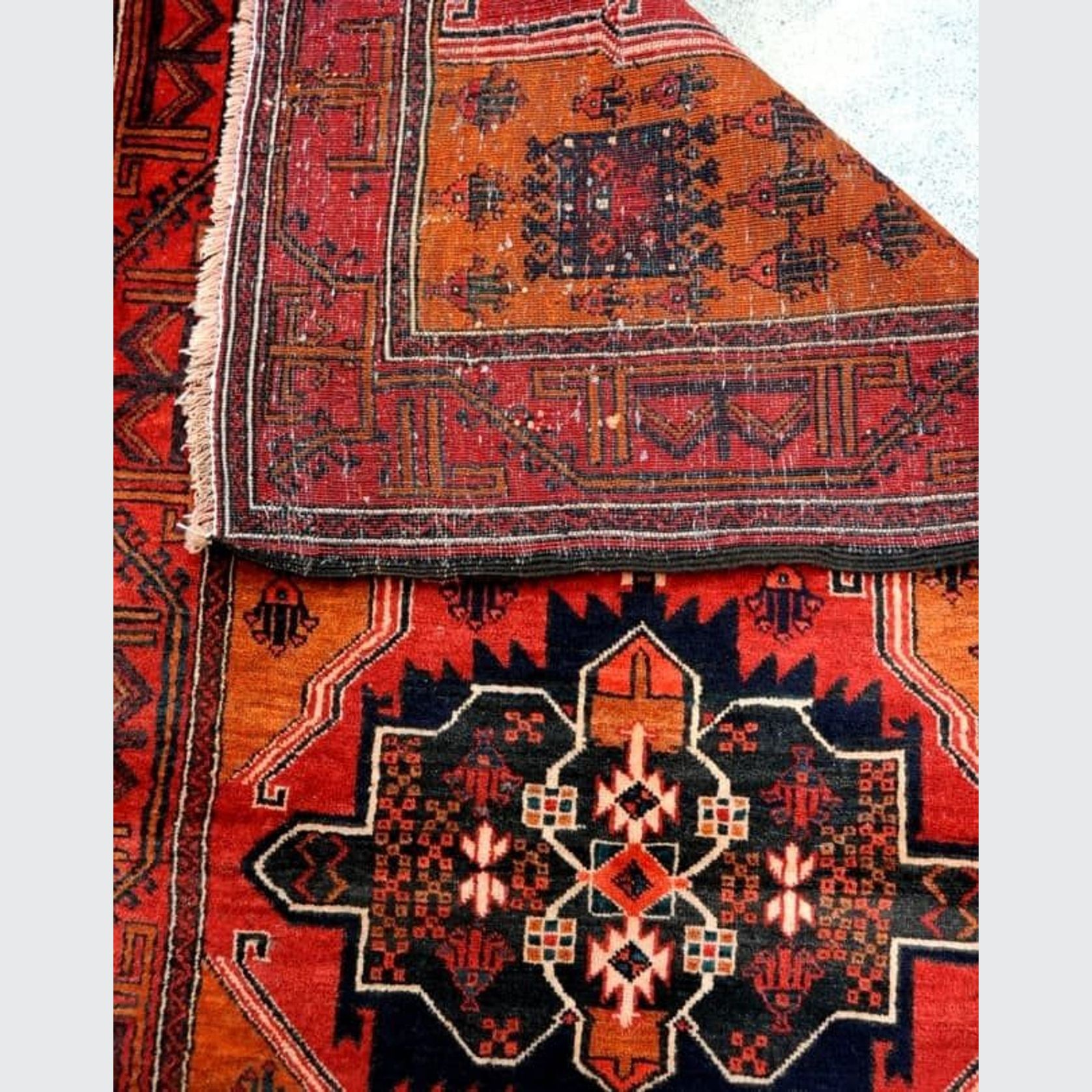 Balouch Red Medallion Rug 215x106cm gallery detail image