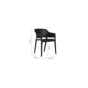 Anna Outdoor Patio Dining Armchair gallery detail image