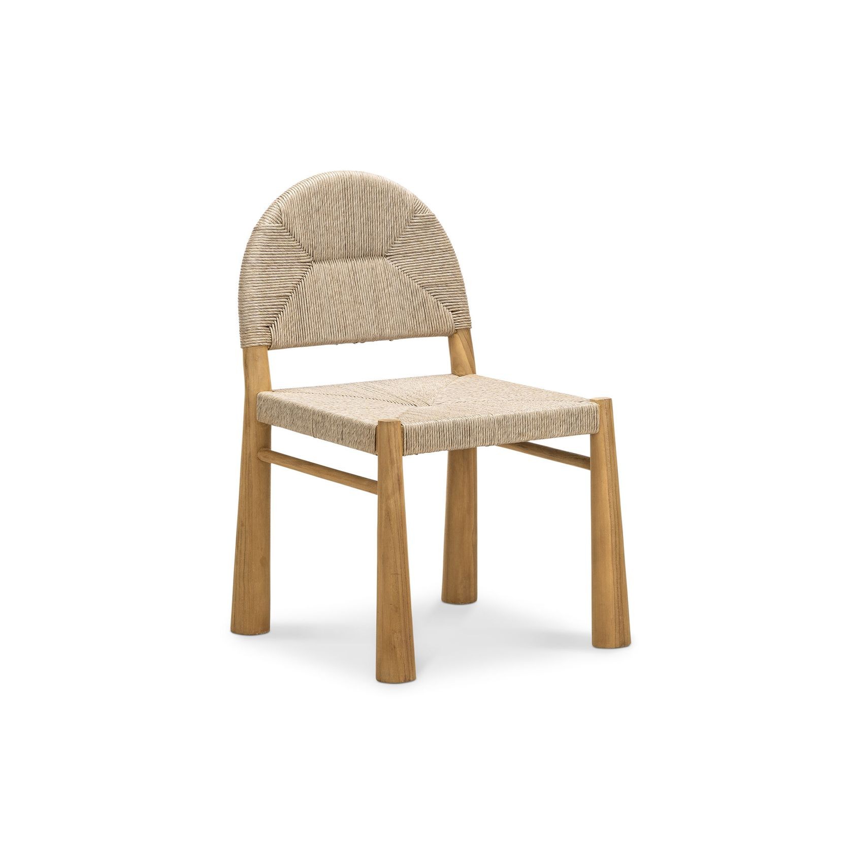 Caliste Woven Rope Arch Dining Chair | Indoor & Outdoor gallery detail image