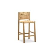 Kyren Woven Rope Counter Stool | Indoor & Outdoor gallery detail image
