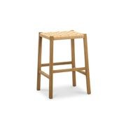 Kyren Woven Rope Barstool, Indoor & Outdoor gallery detail image