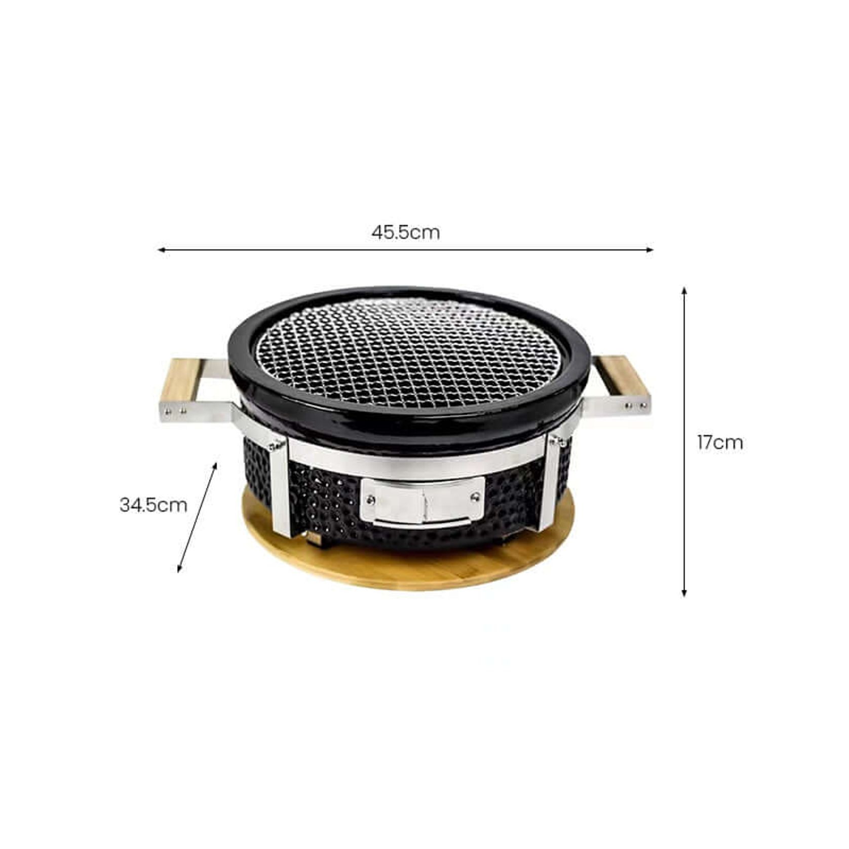 Hibachi Tabletop BBQ Grill Grill- Round gallery detail image